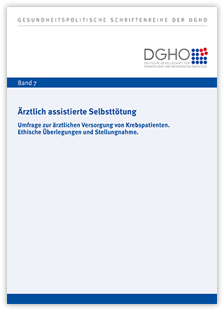 Band 7. Ärztlich assistierte Selbsttötung